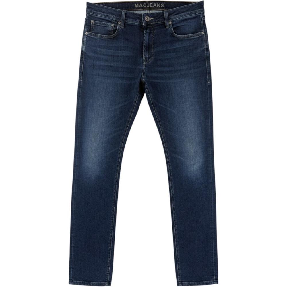 MAC Jeans Mens Arne‎ Slim Fit Dark Wash Denim Blue Pants 36x32